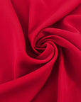 Dark Red Polyester Cady