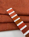 Orange Melange Wool Blend Cloth