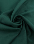 Forest Green Wool Crepe