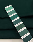 Forest Green Wool Crepe