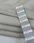Silver Stretch Pure Silk Crepe De Chine