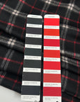 Black Checked Wool Tartan