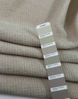Sand Colored Jacket Weight Wool