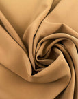 Beige Opaque Crepe Cady