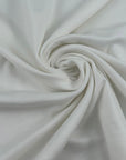 White Bielastic Cotton Punto Milano