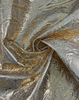 Jacquard Fabric With A Golden Spreading