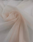 White Light Silk Organza