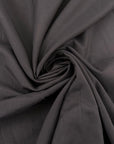 Dark Gray Cotton Blend Voile