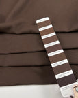 Brown Plushed Cotton