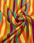 Striped Giavanese Viscose