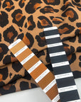 Polyester Crepe With An Animalier Print