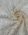 Ivory Pure Cotton Macrame' Lace