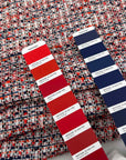 Multicolored Wool Blend Tweed