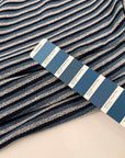 Striped Cotton French Terry