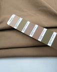 Beige Medium Weight Stretch Cotton Gabardine