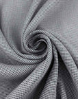 White And Blue Linen And Cotton Gauze