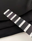 Black Double Face Wool Blend Cloth