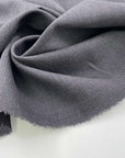 Grey wool gabardine