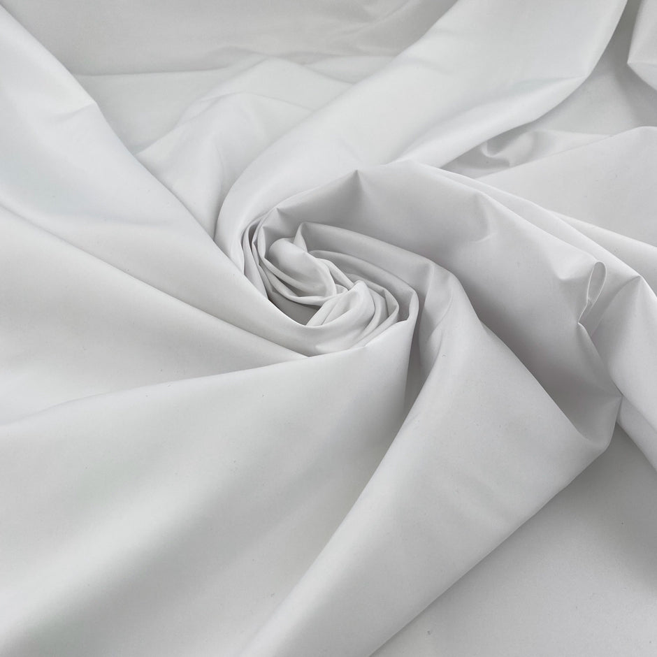 white polyester
