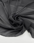 Fluid crepe polyester voile