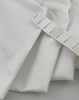 Soft polyester twill woven duchesse