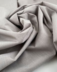 Yarn dyed soft cotton and polyester poplin