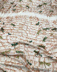 Falling polyester charmeuse, soft and printed