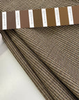 White brown smooth yarn-dyed soft wool