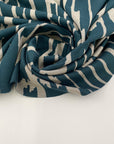 Viscose stitch jersey abstract print