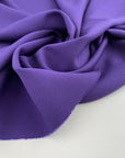 Soft purple wool gabardine