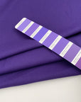 Soft purple wool gabardine