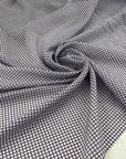 Soft light printed cotton and silk batiste