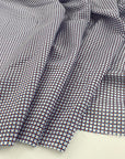 Soft light printed cotton and silk batiste