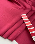 Flowing and falling polyester shaved fabric, solid color. High quality deadstock fabric picked up in Stock from a Maison de Couture in Italy.