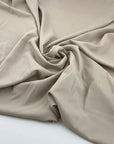 Technical fabric in soft light polyester stretch with crepe structure