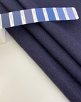 Soft blue boiled wool