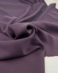 Semitransparent iridescent silk georgette
