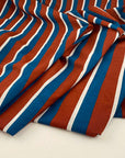 Pure linen printed soft in irregular weave
