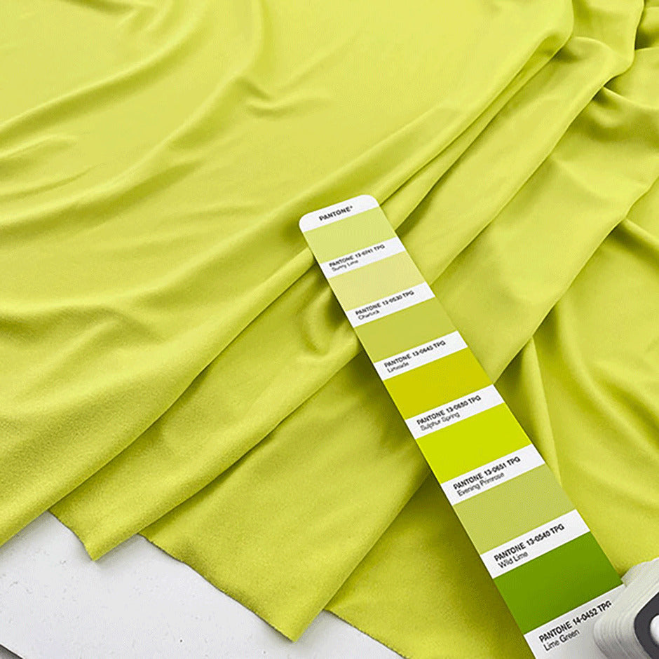 Viscose and elastane falling jersey