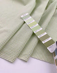 Checked cotton poplin