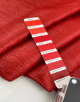 Irregular polyester and viscose structured jacquard