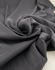 Solid color crispy stretch silk poplin