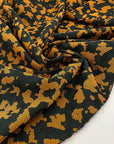Jacquard yarn dyed stretch soft camouflage