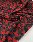 Jacquard yarn dyed stretch camouflage