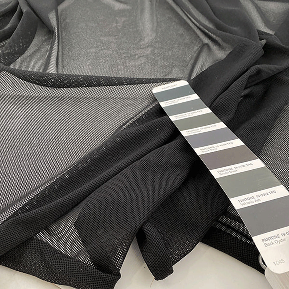 Soft bistretch stretch mesh