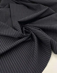 Fresh pure wool pinstripe yarn dyed