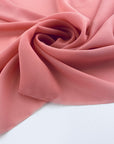 Georgette silk tie dye pink