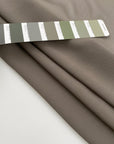 Grey Solid Color Silk Georgette