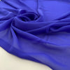 Purple solid color silk georgette