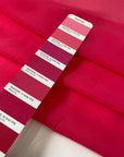 Delicate and lightweight magenta pure silk chiffon. Soft, transparent, and flowy—perfect for blouses, dresses, skirts, and refined layering.
High-quality deadstock collected in Stock from a Maison de Couture in Italy.